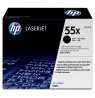 HP 55X High Yield Black Original LaserJet Toner Cartridge