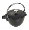 Staub kettle - 1.15 ltr, Black
