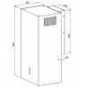 Okap AKPO WK-4 BALMERA WL SLIM CZARNY MAT T450 M3