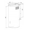 Okap AKPO WK-4 BALMERA WL SLIM WHITE SEMI-MATTE T450 M3