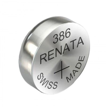 Baterija laikrodžiui RENATA 386 SR43W, Šveicarija