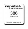 Baterija laikrodžiui RENATA 386 SR43W, Šveicarija