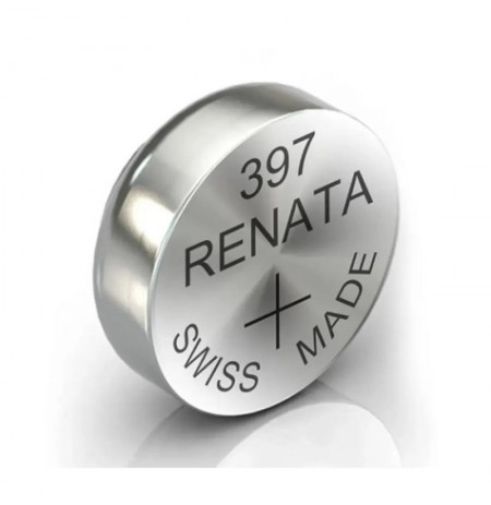 Baterija laikrodžiui RENATA 397 SR726SW, Šveicarija