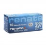 Baterija laikrodžiui RENATA 397 SR726SW, Šveicarija