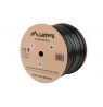 Lanberg LCU6-21CU-0305-BK networking cable Black 305 m Cat6 U/UTP (UTP) outdoor