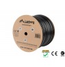 Lanberg LCU6-21CU-0305-BK networking cable Black 305 m Cat6 U/UTP (UTP) outdoor