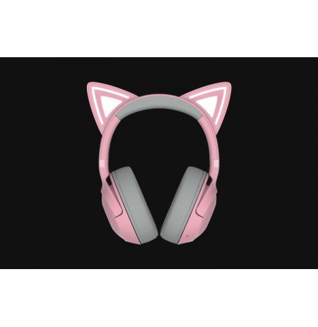 Razer Kraken Kitty V2 BT Belaidės žaidimų ausinės, Bluetooth, Quartz
