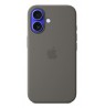 Apple iPhone 16 Silicone Case with MagSafe - Stone Gray