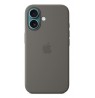 Apple iPhone 16 Silicone Case with MagSafe - Stone Gray