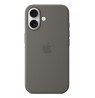 Apple iPhone 16 Silicone Case with MagSafe - Stone Gray