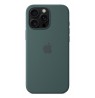 Apple iPhone 16 Pro Max Silicone Case with MagSafe - Lake Green