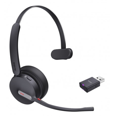 Yealink Headset WH64 Hybrid Mono Teams - Headset - 20 KHz