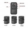 Verbatim GAN III UTA-06 2 X USB-C PD 100W & QC 4+/2 X USB-A