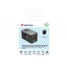 Verbatim GAN III UTA-06 2 X USB-C PD 100W & QC 4+/2 X USB-A