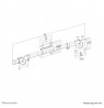 Neomounts dual crossbar