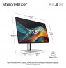 HP 724pf IPS FHD 1920x1080@100Hz DP/HDMI/USB 300cd