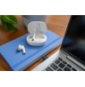 Poly Voyager Free 60/60+ Microsoft Teams Certified White Earbuds (2 Pieces)