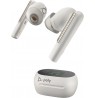 Poly Voyager Free 60/60+ Microsoft Teams Certified White Earbuds (2 Pieces)