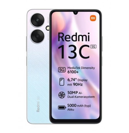 Xiaomi Redmi 13C 5G Dual Sim 4GB RAM 128GB - Silver