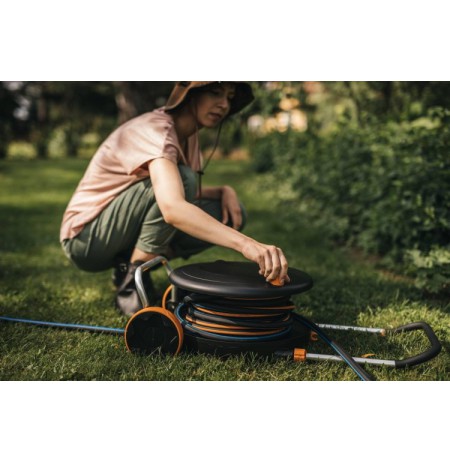 Fiskars Comfort 1071670 Laistymo ritė su žarna L 13mm (1/2''), 30m