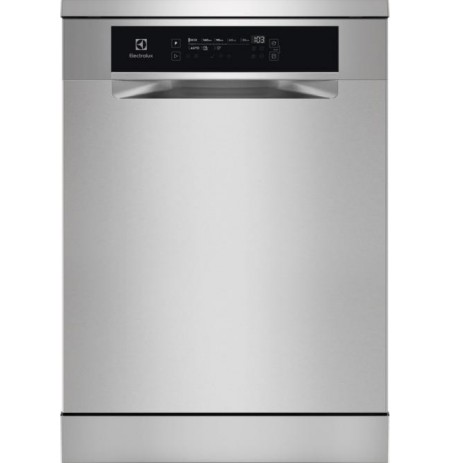 60 cm pločio ner. plieno spalvos laisvai pastatoma indaplovė Electrolux ESG88600SX