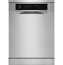 60 cm pločio ner. plieno spalvos laisvai pastatoma indaplovė Electrolux ESG88600SX