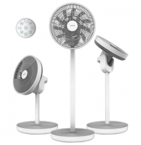 Cecotec EnergySilence 2600 Sunflower Portable | Stand Fan | Diameter 33 cm | Number of speeds 12 | Oscillation | 22 W | Remote c