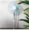Cecotec EnergySilence 530 Power Connected | Stand Fan | White | Diameter 40 cm | Number of speeds 3 | Oscillation | 50 W | Remot