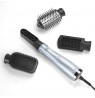 BaByliss Hydro-Fusion Hydro Fusion Smooth & Shape Hot air brush Warm Gray, Silver 1000 W 98.4" (2.5 m)