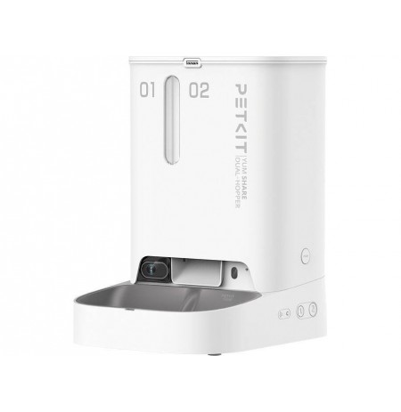 Automatic Petkit YumShare Dual-Hopper Feeder with Camera
