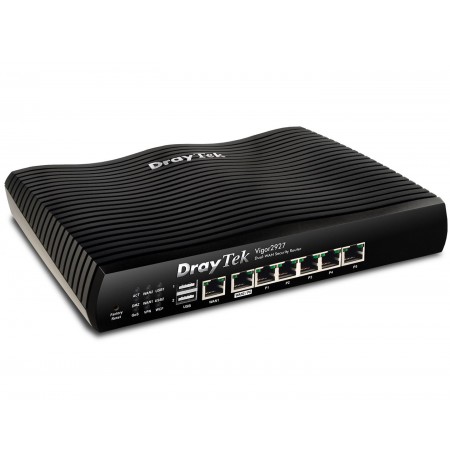 DrayTek Vigor2927 wired router Gigabit Ethernet Black