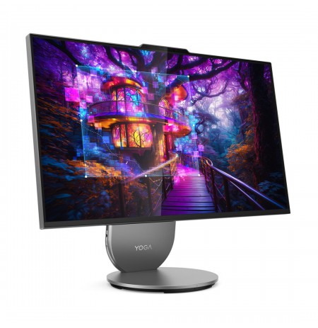 Lenovo Yoga AIO 27IAH10 Ultra 5 125H 27" QHD IPS 400nits AG 120Hz 16GB LPDDR5x-7467 SSD1TB Intel Arc Graphics W11Pro Luna Grey