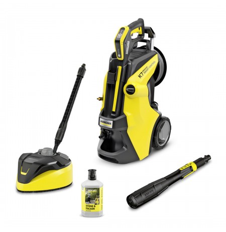 Kärcher K 7 Premium Smart Control Flex Home pressure washer Upright Electric 600 l/h Black, Yellow