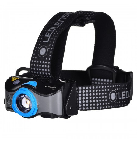 Ledlenser MH7 Black, Blue Headband flashlight LED