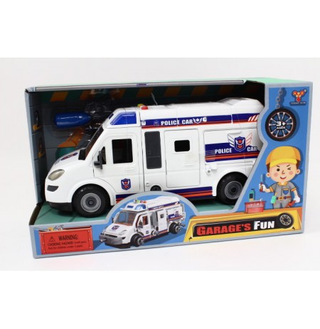 Car police w/dw dismantled YW8088A 09998