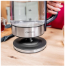 Cecotec Kettle | ThermoSense 340 Clear | Electric | 2200 W | 1.7 L | Glass | 360° rotational base | Clear