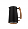Cecotec Kettle | ThermoSense 400 | Electric | 3000 W | 1.7 L | Stainless steel/BPA | 360° rotational base | Black Woody
