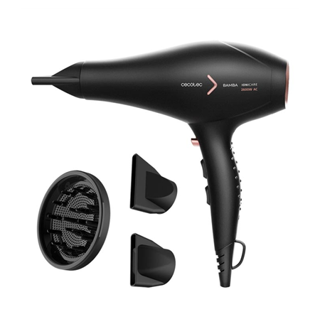 Cecotec Hair Dryer | Ionicare 5350 Powershine Fire | 2600 W | Number of temperature settings 3 | Ionic function | Diffuser nozzl