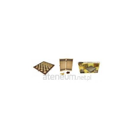 Wooden draughts 29x29 JYWK389 14386