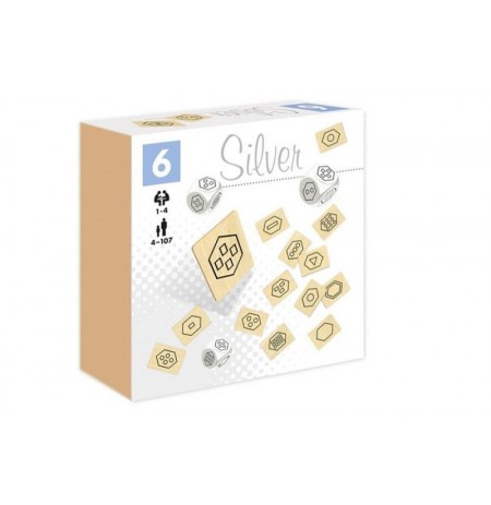 Pictogram Cubes 6 Silver 28768