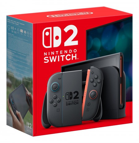 Nintendo Switch 2 portable game console 20.1 cm (7.9") 256 GB Touchscreen Wi-Fi Black