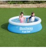 Bestway 57392 above ground pool Inflatable pool Round 940 L Blue