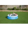 Bestway 57392 above ground pool Inflatable pool Round 940 L Blue