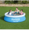 Bestway 57392 above ground pool Inflatable pool Round 940 L Blue