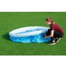 Bestway 57392 above ground pool Inflatable pool Round 940 L Blue