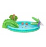Bestway Crocodile Cove Kids Inflatable Water Play Center and Pool 2.24 m x 1.81 m x 72 cm
