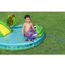 Bestway Crocodile Cove Kids Inflatable Water Play Center and Pool 2.24 m x 1.81 m x 72 cm
