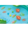 Bestway Crocodile Cove Kids Inflatable Water Play Center and Pool 2.24 m x 1.81 m x 72 cm