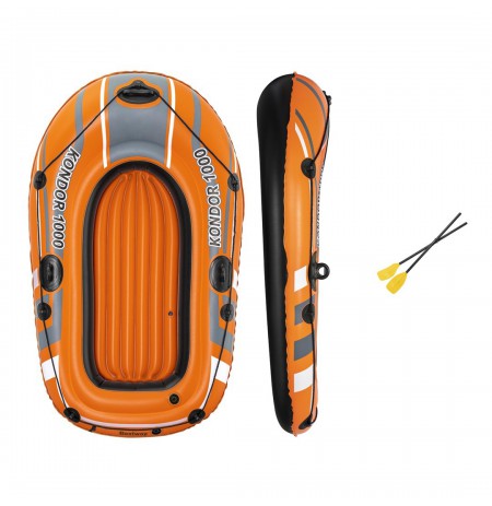 Bestway Hydro-Force Inflatable Boat - Including oars - 1.55m x 93cm
