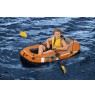 Bestway Hydro-Force Inflatable Boat - Including oars - 1.55m x 93cm